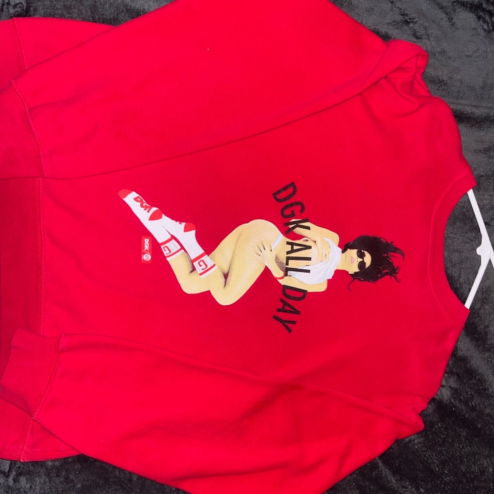 DGK Vibrant Red Crewneck